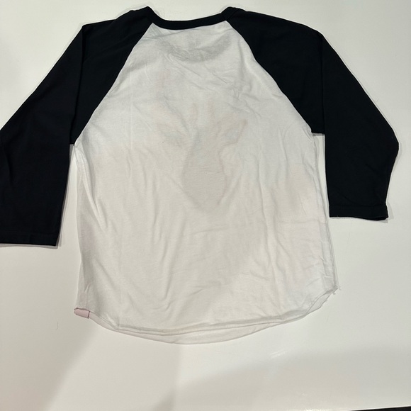 White & Black Deer Head Long Sleeve Tee - Picture 3 of 3